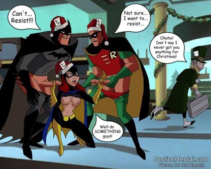 420px x 336px - Batgirl got her present on Christmas from a Mad hatterâ€¦ â€“ Batman Hentai
