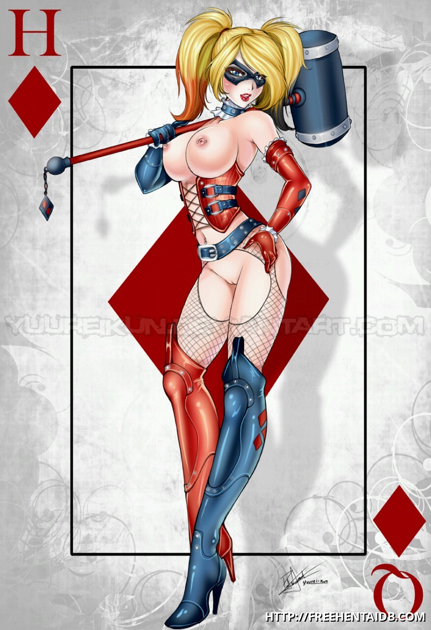 876px x 1280px - Big tits, shaved pussy and huge hammer â€“ Harley Quinn is sexy as always!