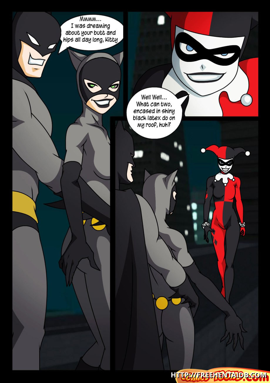 Batman Porn Comics â€“ Threesome gangbang